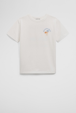 Oversized Ombre Palm T-Shirt