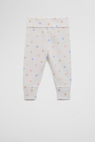Organically Grown Cotton Fold-Over Soft Pant
