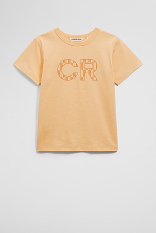 Organically Grown Cotton CR Logo T-Shirt