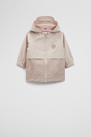 Spliced Rain Jacket