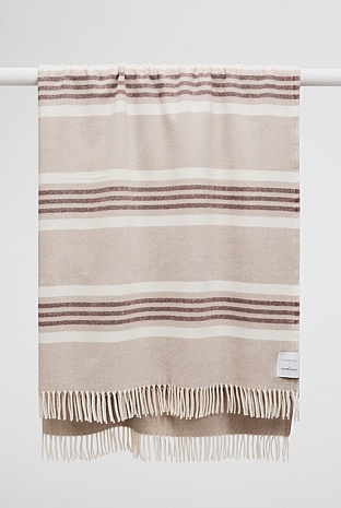 CR X Waverley Mills Moya Merino Wool Throw