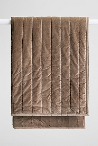 Marlon Cotton Sherpa Throw