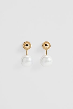 Ariel Pearl Drop Stud