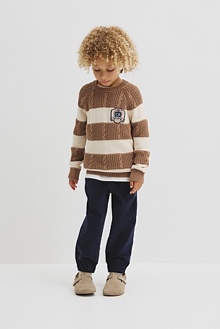 Block Stripe Knit