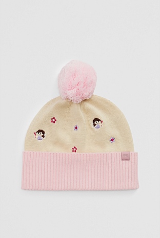 Fairy Embroidered Beanie