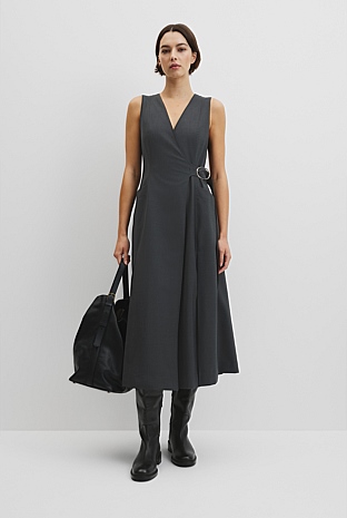 Wool Wrap Dress