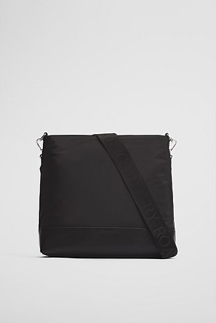 Soft Top Zip Crossbody Bag