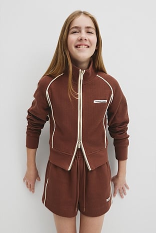 Teen Raglan Zip Through Jacket