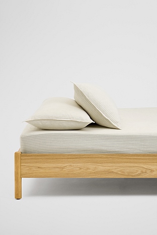 Skye Linen Queen Fitted Sheet