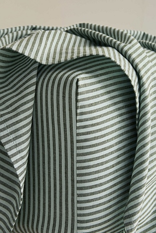 Brae Australian Cotton Stripe King Fitted Sheet