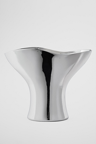 Pela Large Metallic Vase