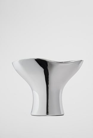 Pela Small Metallic Vase