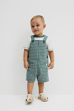 Woven Overall Set