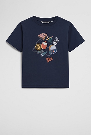 Australian Cotton Relaxed Adventure Short Sleeve T-Shirt
