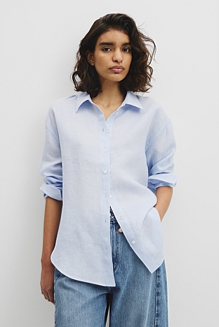 Oversized Linen Shirt
