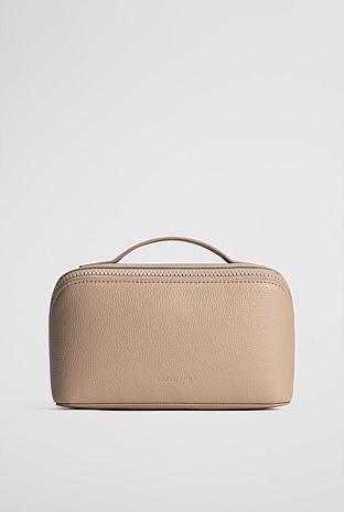 Branded Detail Medium Convertible Cosmetic Case