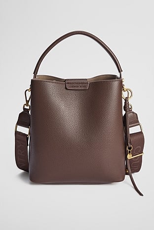 Spliced Bucket Bag