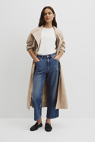 Classic High Rise Wide Leg Jean