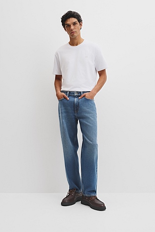 Loose Straight Denim  Jean