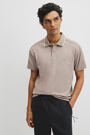 Athleisure Button Polo