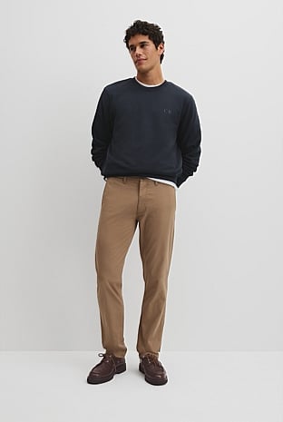 Australian Cotton Standard Fit Stretch Chino