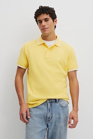 Australian Cotton CR Logo Pique Polo