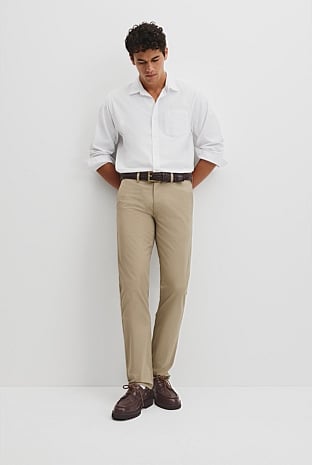 Australian Cotton Standard Fit Stretch Chino