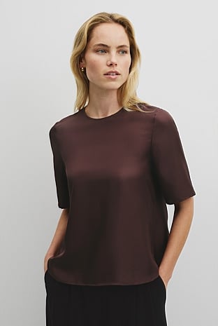 Washable Silk T-Shirt
