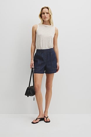 Soft Denim Short