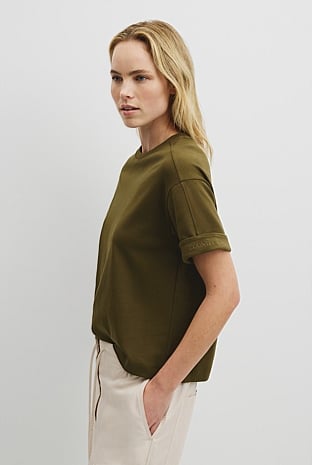 Cuff Sleeve T-Shirt