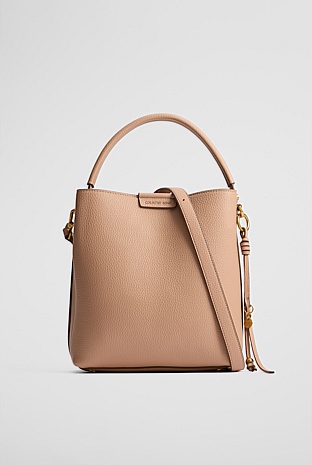 Spliced Bucket Bag