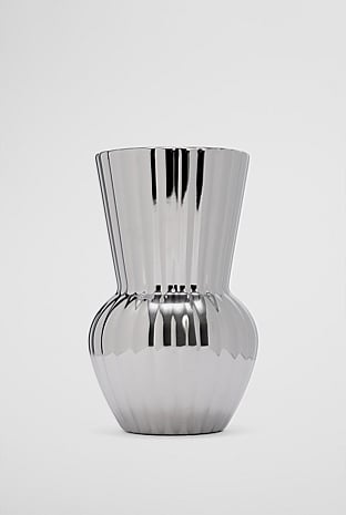 Vicki Small Metallic Vase
