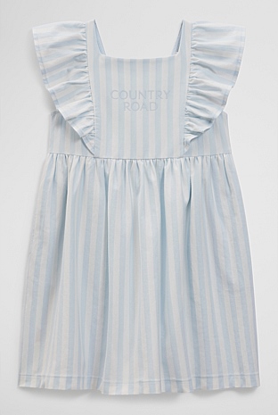 Sleeveless Frill Jersey Dress