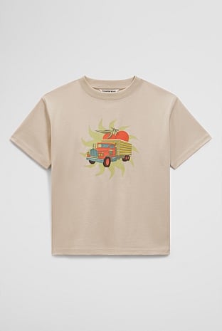 Oversized Short Sleeve Market T-Shirt