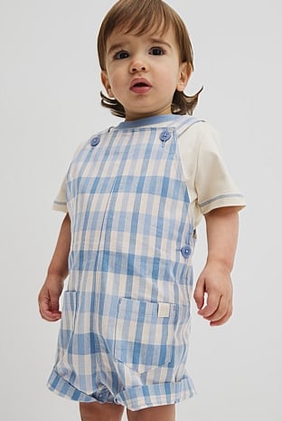 Woven Overall Set