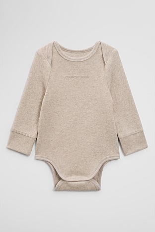 Long Sleeve Envelope Rib Bodysuit