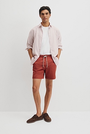 Cotton Drawcord Straight Short