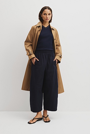 Australian Cotton Pull On Curve Pant