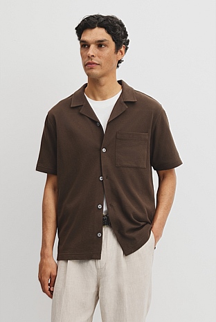 Textured Cuban Shirt