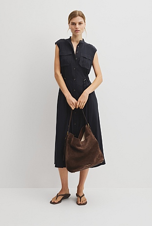 Utility Midi Dress
