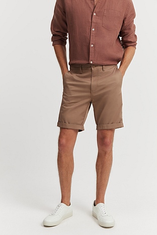 Verified Australian Cotton Stretch Chino Short