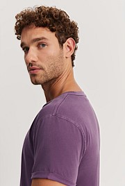 Australian Cotton Longline Garment Dyed T-Shirt