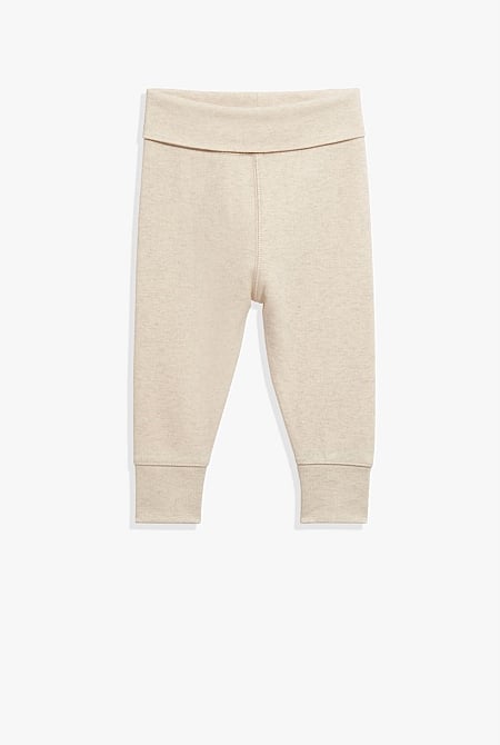 Organically Grown Cotton Fold-Over Soft Pant