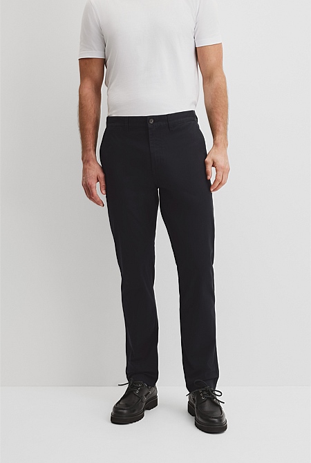 Australian Cotton Tapered Fit Stretch Chino
