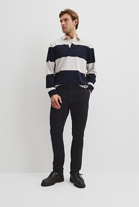 Australian Cotton Slim Fit Stretch Chino