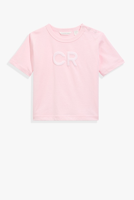 Australian Cotton Puff Logo T-Shirt