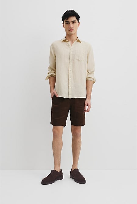 Organically Grown Linen Regular Fit Shirt