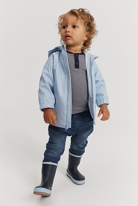 Baby girls rain on sale jacket