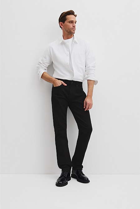 Straight Fit Denim Jean