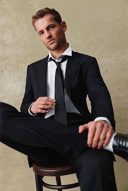 Slim Fit Australian Wool Travel Jacket